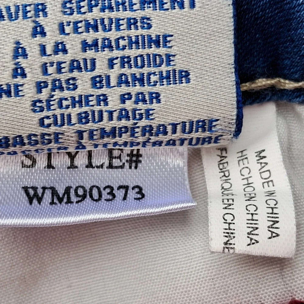 Royalty for‎ Me Womens Blue Denim Bermuda Shorts High Rise Triple Button Size 4